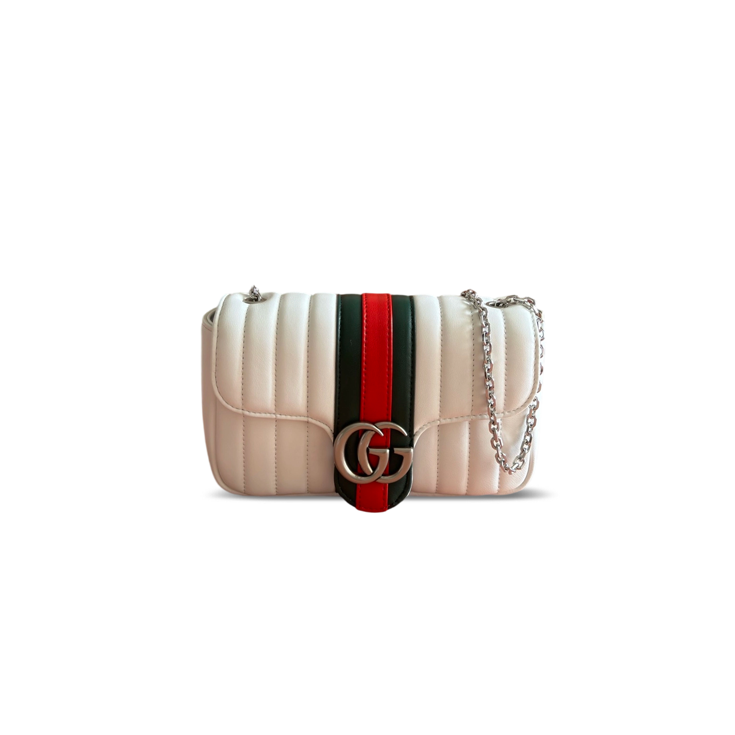 GUCCI JETSET GG MARMONT SMALL SHOULDER BAG A006X1 (20.5*11.5*6cm)